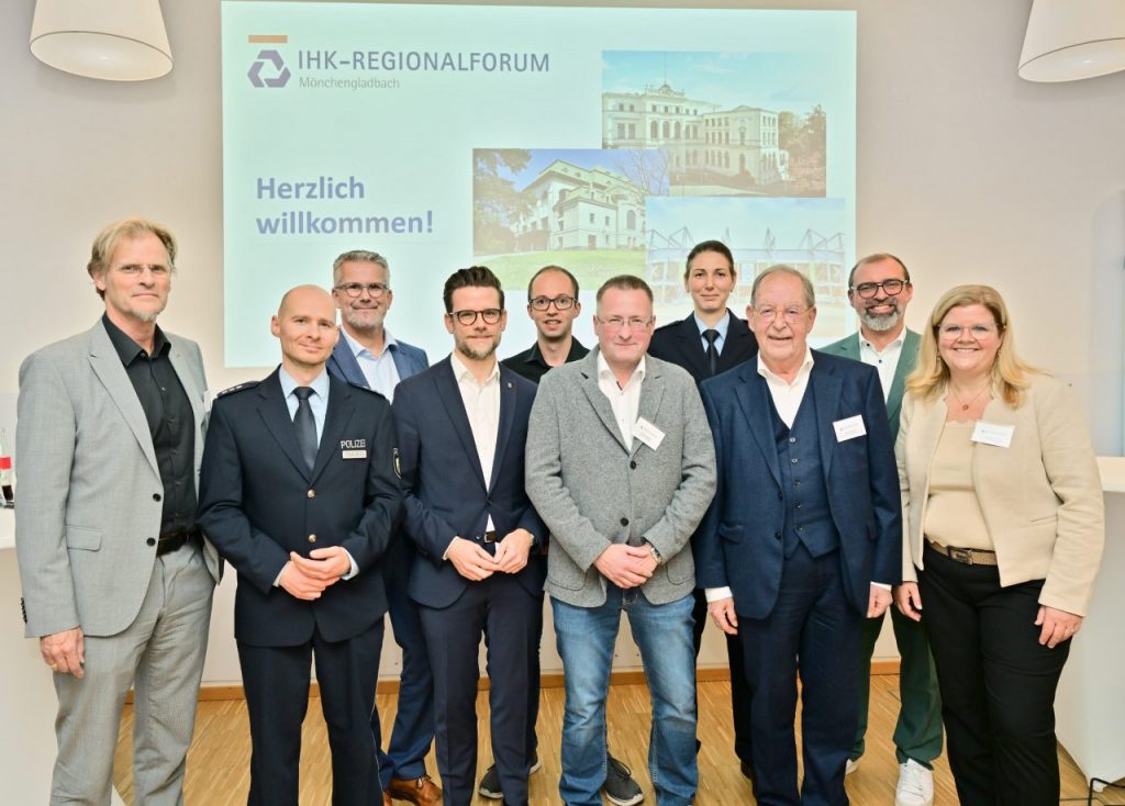 „Klare Kante für die Sicherheit“ – Das Regionalforum Mönchengladbach im Polizeipräsidium