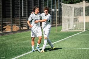 Axel Tillmanns als Stadionsprecher bei der U19 von Borussia Mönchengladbach